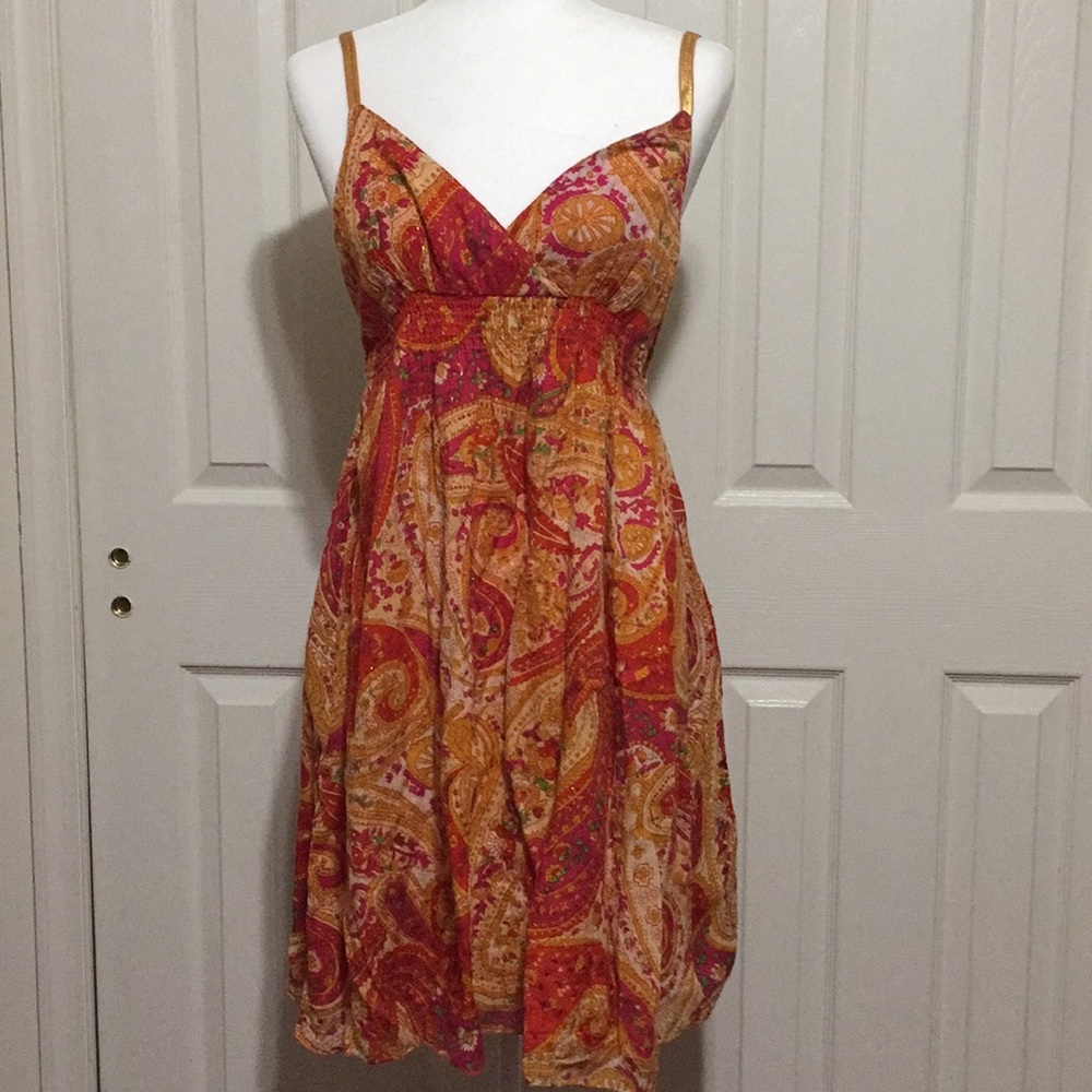 PLANET GOLD Summer or Day Dress